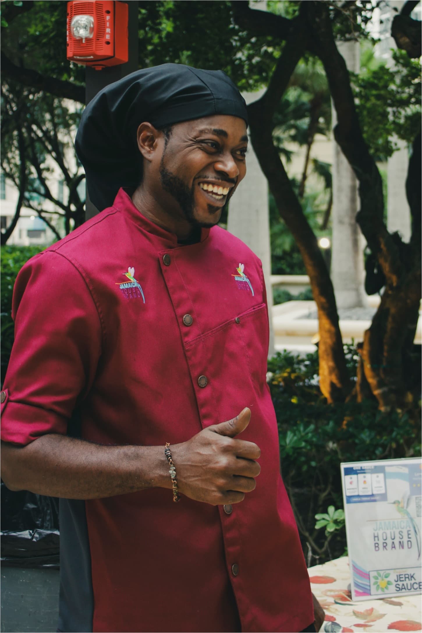 Chef Anthony, founder of Jamaica House Brand